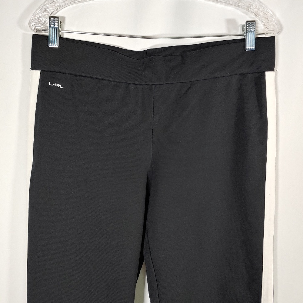 Lauren Ralph Lauren Active Women's Pull On Black Lounge Pants Size Medium